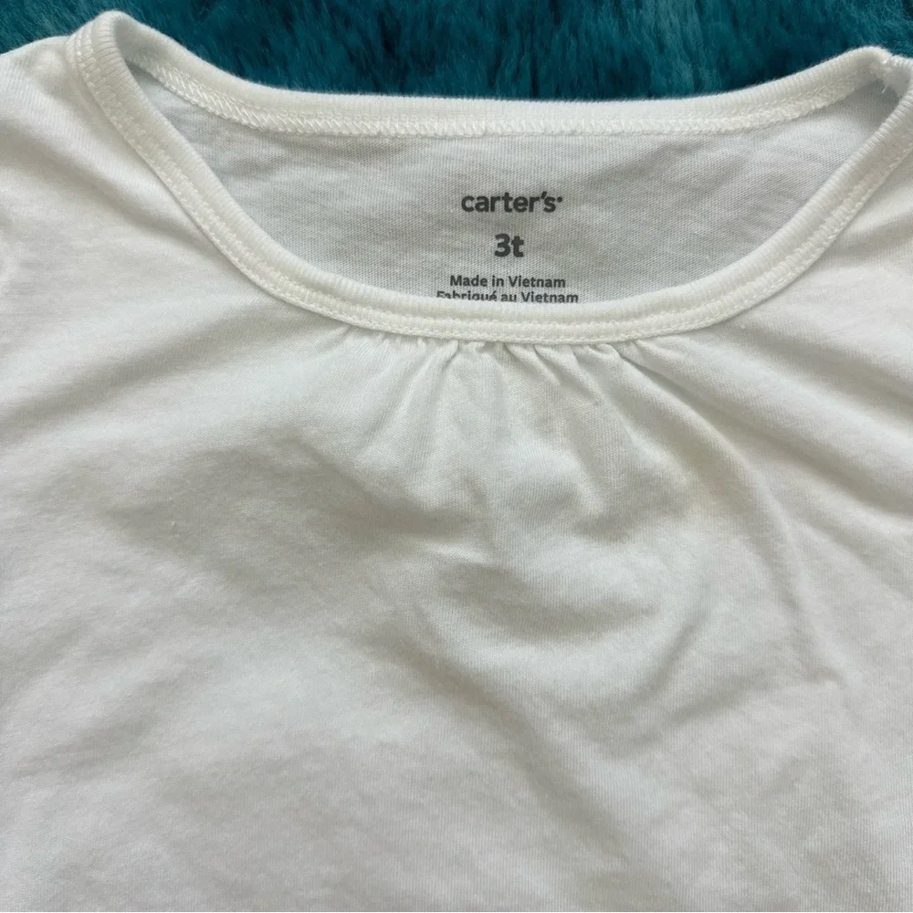 Carter’s Toddler Girl Short Sleeve Tee Size 3T